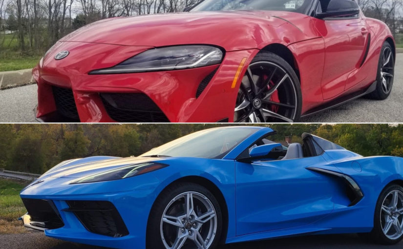 Which Sounds Louder, The New Toyota Supra Or The C8 Corvette?