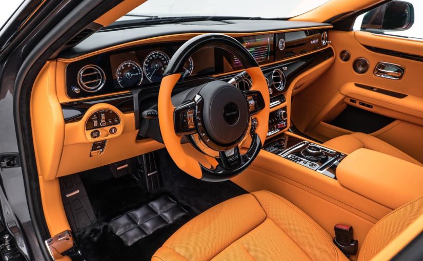 Mansory Brings 2021 Rolls-Royce Ghost In Touch With Its Golden Side